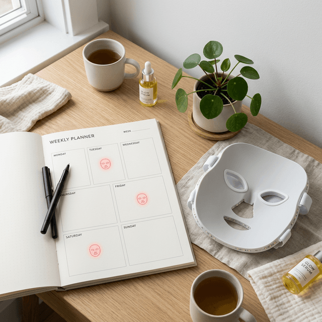 How Often Should You Use an LED Face Mask? Frequency Guide by Skin Goal