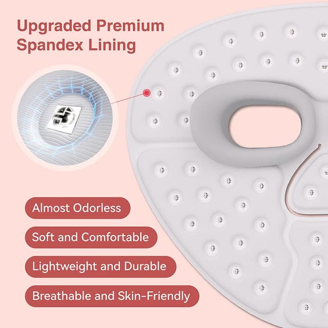 Anti-Aging Red Light Therapy LED Face Mask — 460nm + 605nm + 630nm, 70 LEDs — 1060541852 Edition 5