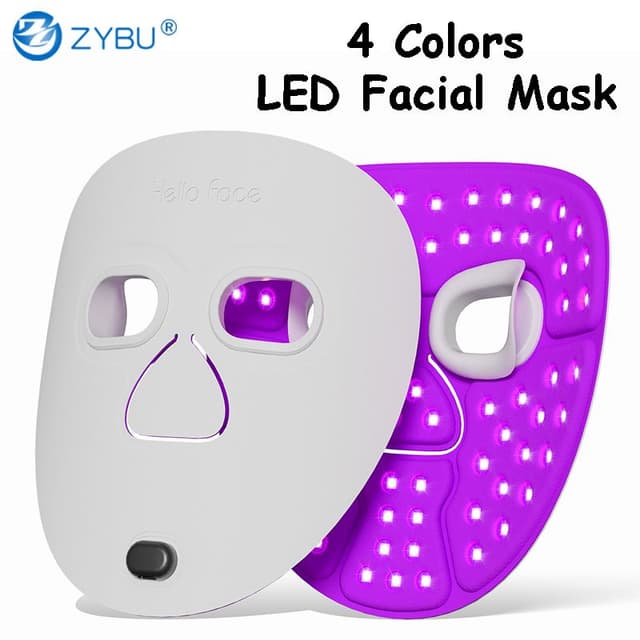 Anti-Aging Red Light Therapy LED Face Mask — 460nm + 605nm + 630nm, 70 LEDs — 1060541852 Edition 1