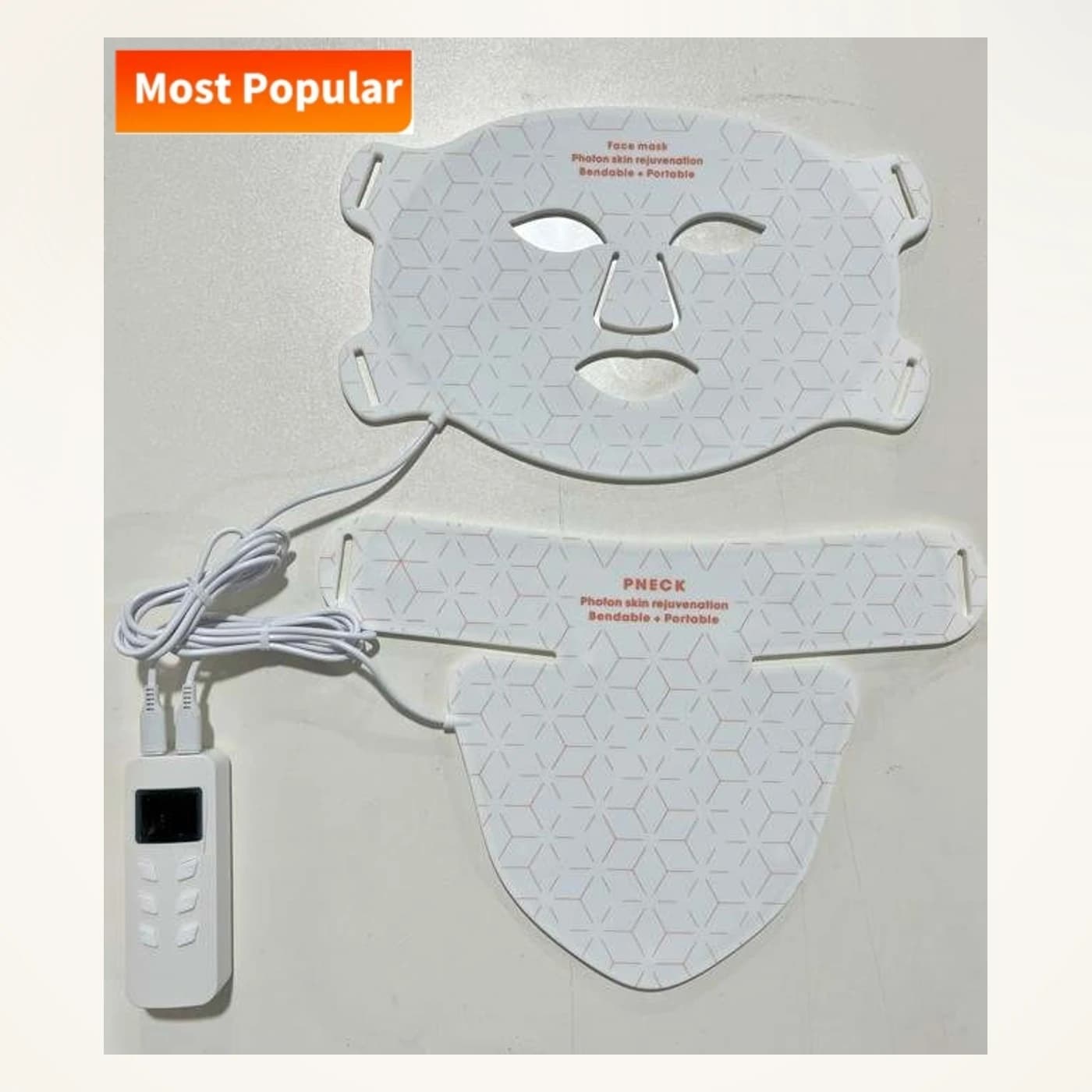 LUMIARA Select Azure 4-Color Neck Coverage (850nm) LED Mask