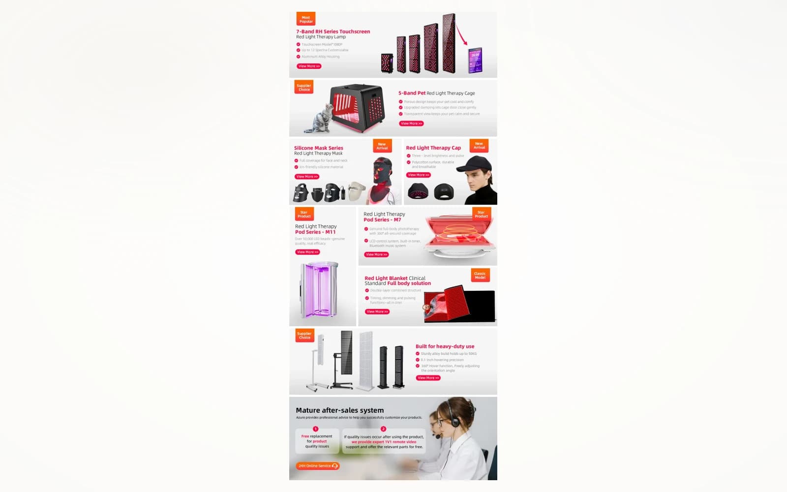 Red Light Therapy LED Face Mask — Professional-Grade, 460nm + 590nm + 630nm, 480 LEDs detail 2