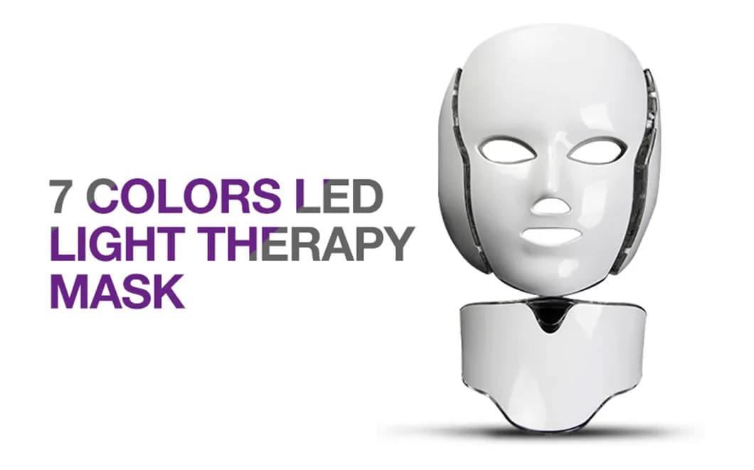 Red Light Therapy LED Face Mask detail 1