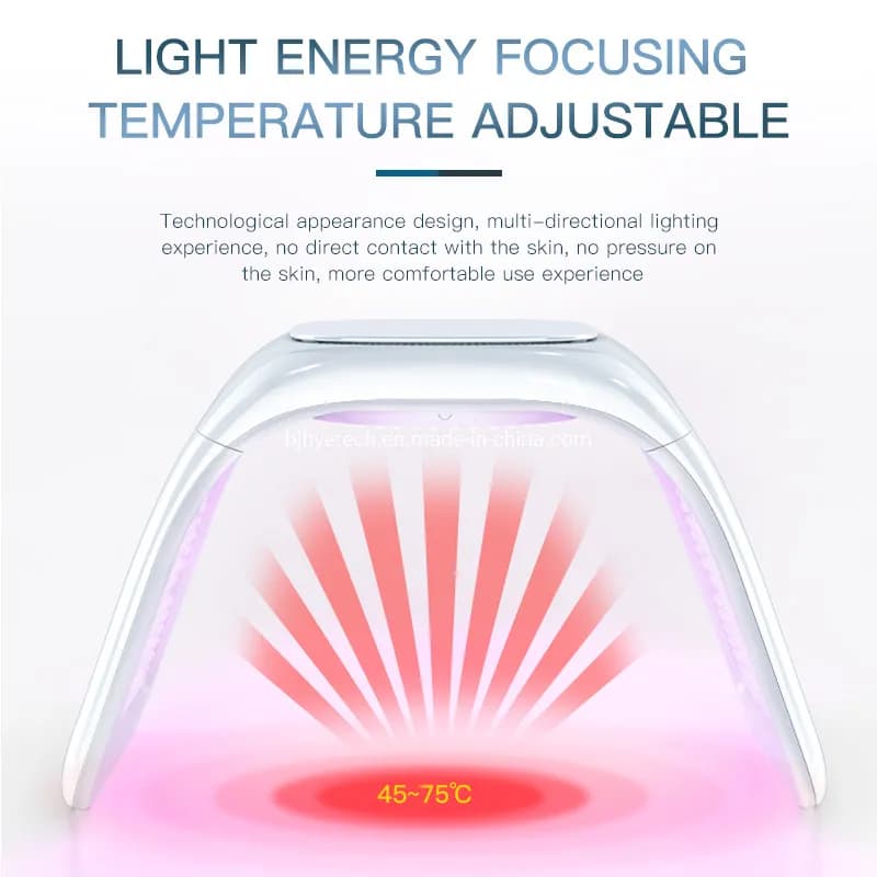 Red Light Therapy LED Face Mask — 8-Color detail 1