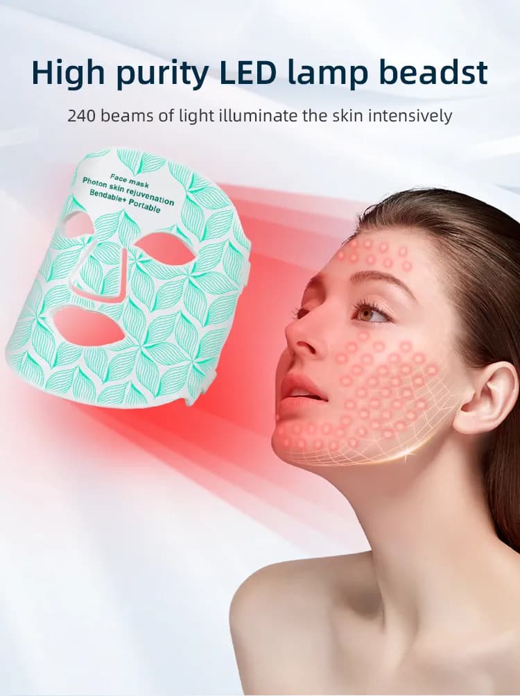 Red Light Therapy LED Face Mask — Advanced Edition detail 3