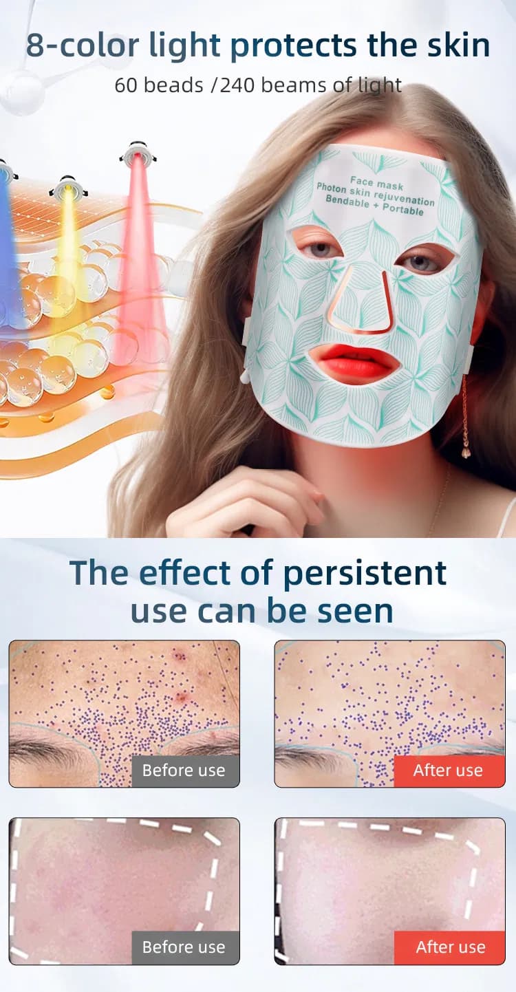 Red Light Therapy LED Face Mask — Advanced Edition detail 5