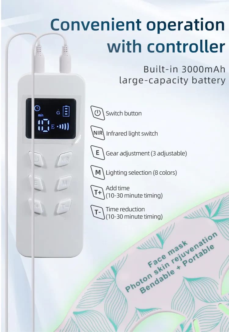 Anti-Wrinkle Red Light Therapy LED Face Mask — Anti Edition detail 4