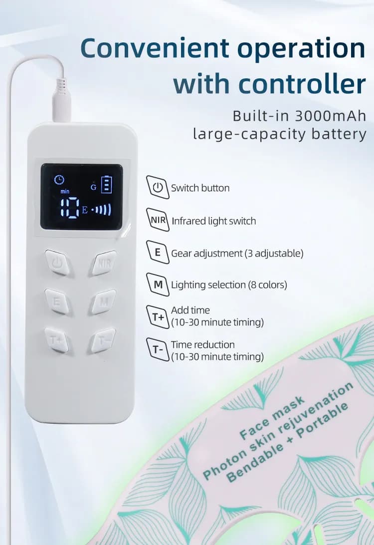 Red Light Therapy LED Face Mask — Advanced Edition detail 4