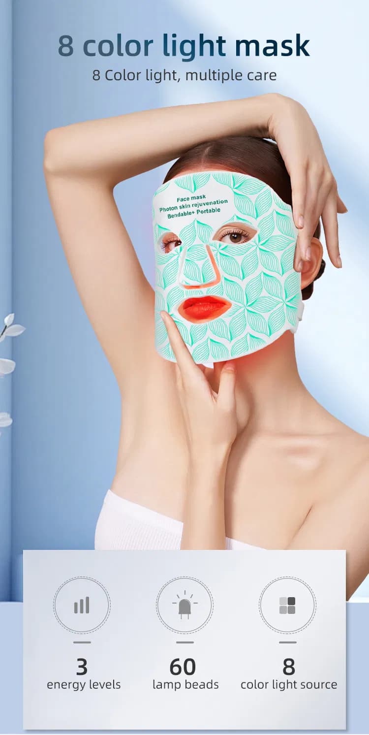 Red Light Therapy LED Face Mask — Advanced Edition detail 1