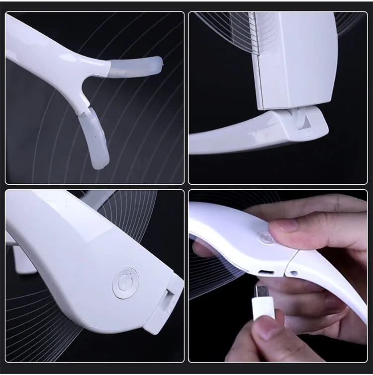 Red Light Therapy LED Face Mask — 7-Color — Transparent Edition detail 4