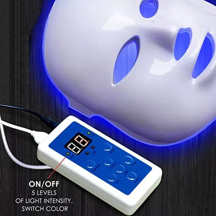 Red Light Therapy LED Face Mask — 7-Color — Colors Edition detail 6