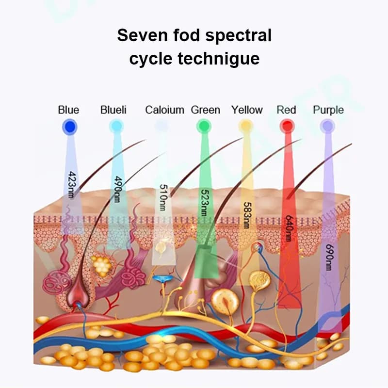 Skin Rejuvenation Red Light Therapy LED Face Mask detail 2