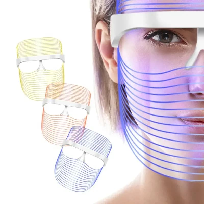 Red Light Therapy LED Face Mask — Rechargeable, At-Home detail 1