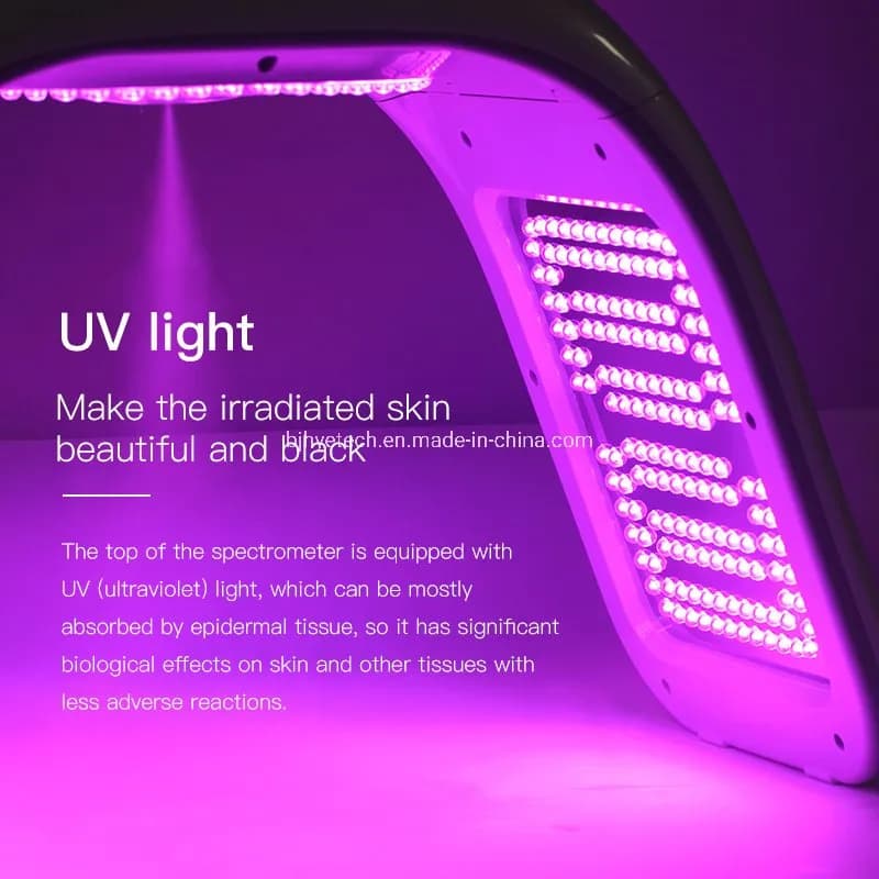 Red Light Therapy LED Face Mask — 8-Color detail 5