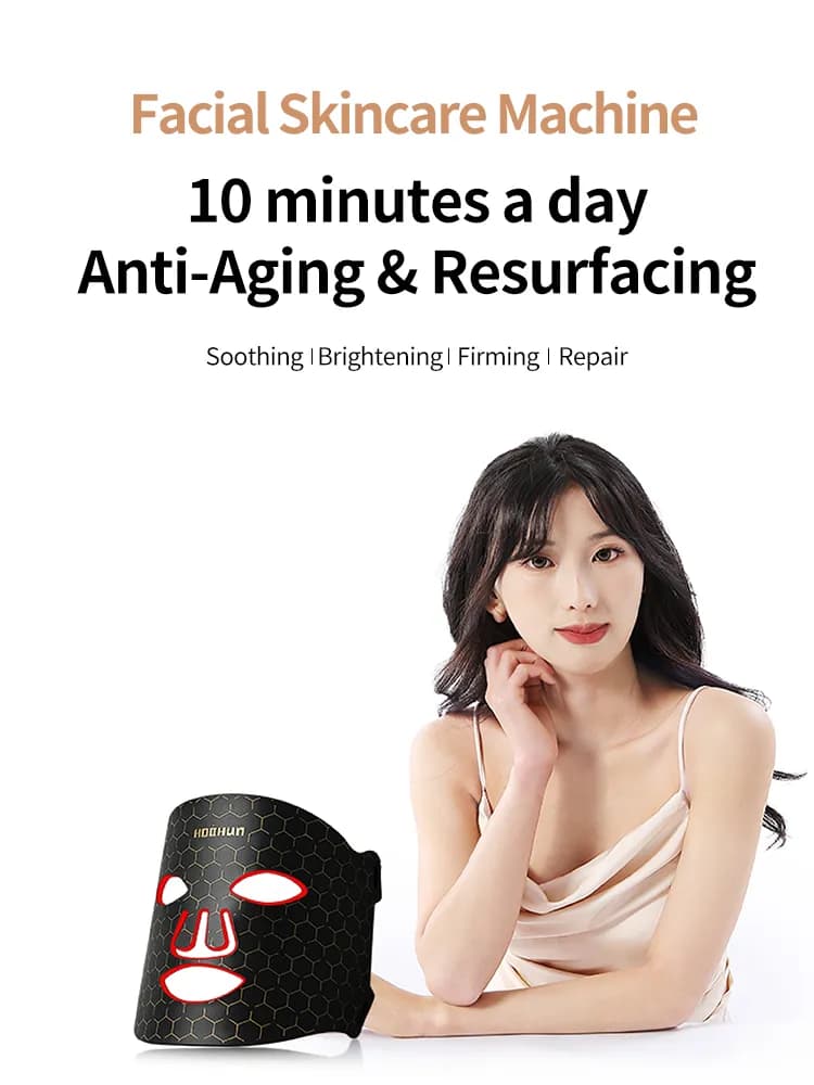 Skin Rejuvenation Red Light Therapy LED Face Mask — Professional-Grade detail 1