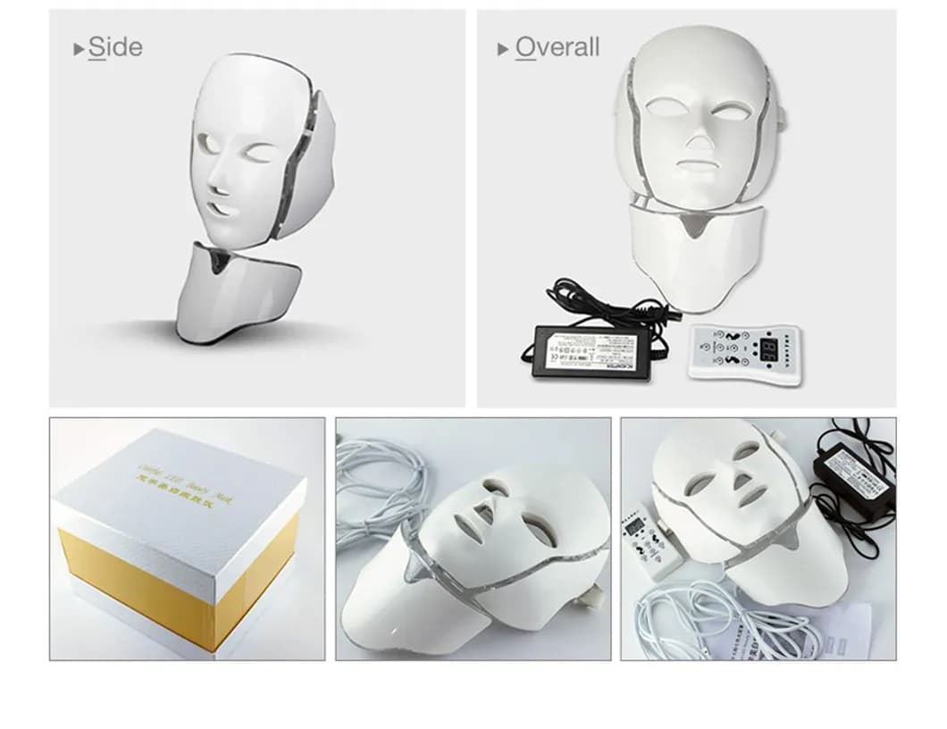 Red Light Therapy LED Face Mask detail 6