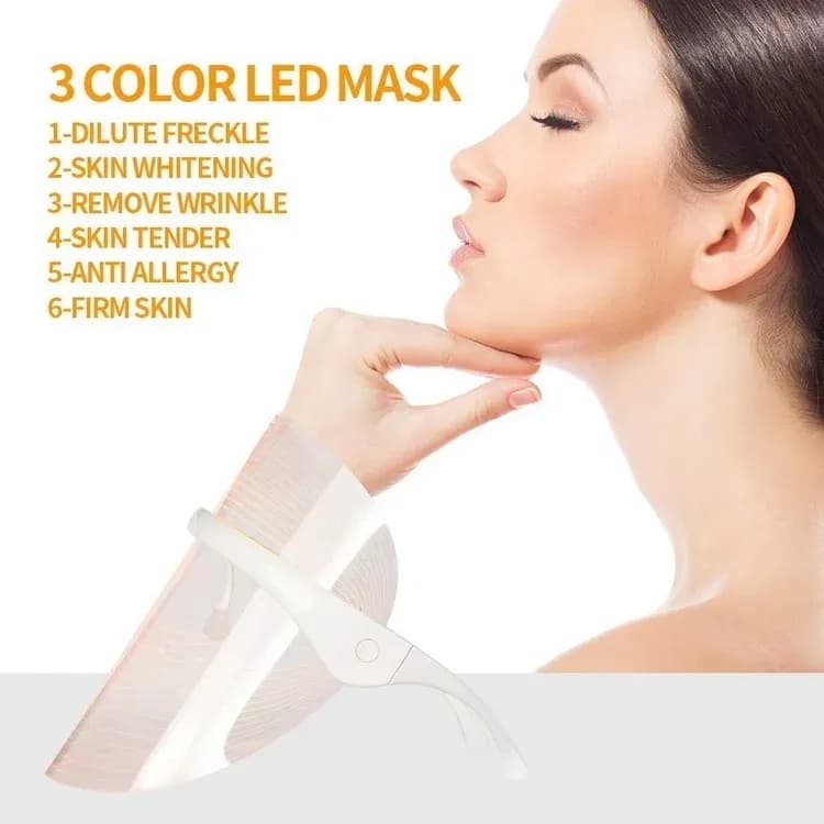 Red Light Therapy LED Face Mask — Rechargeable, At-Home detail 6