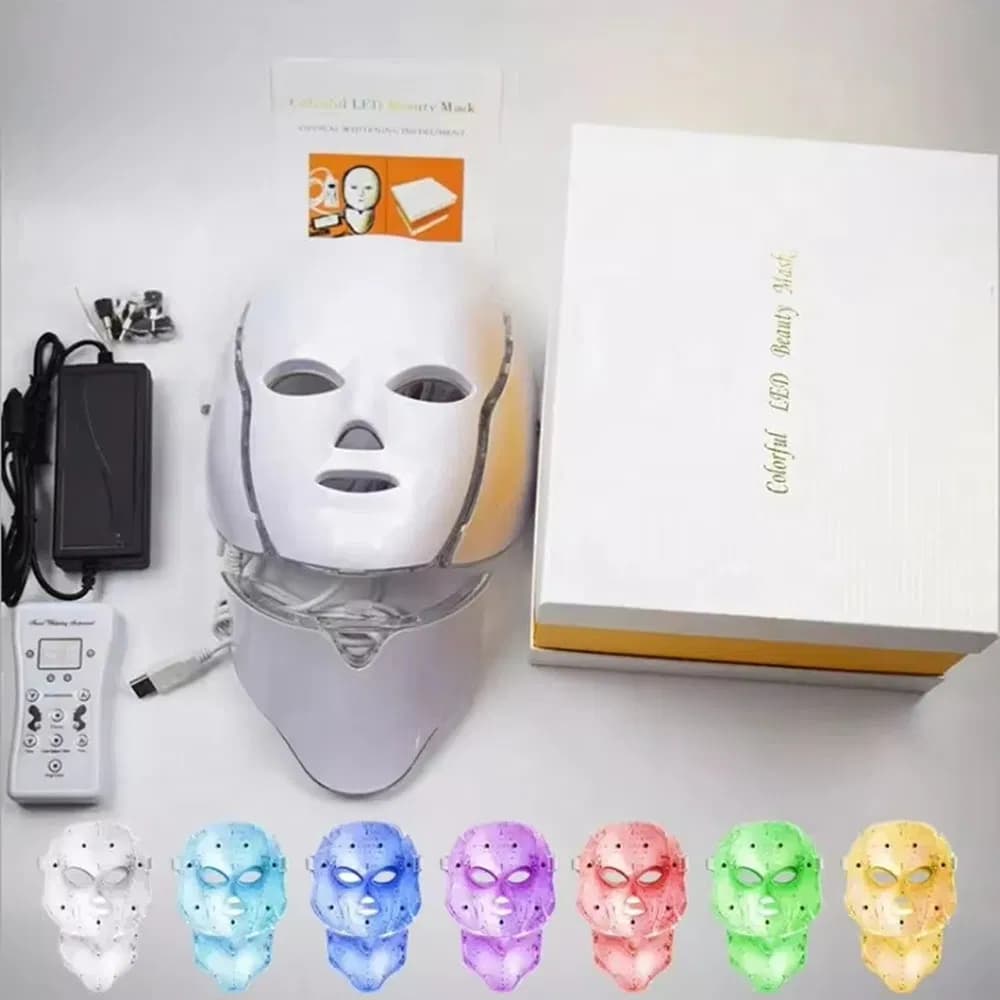 Red Light Therapy LED Face Mask — 7-Color — Sale Edition detail 6