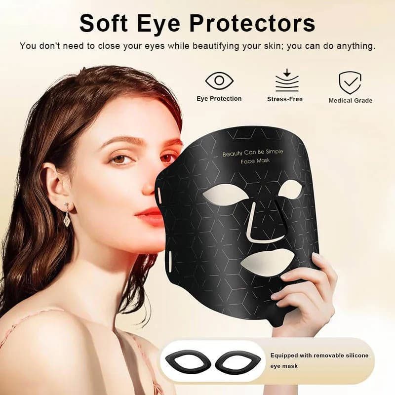 Anti-Aging Red Light Therapy LED Face Mask detail 5