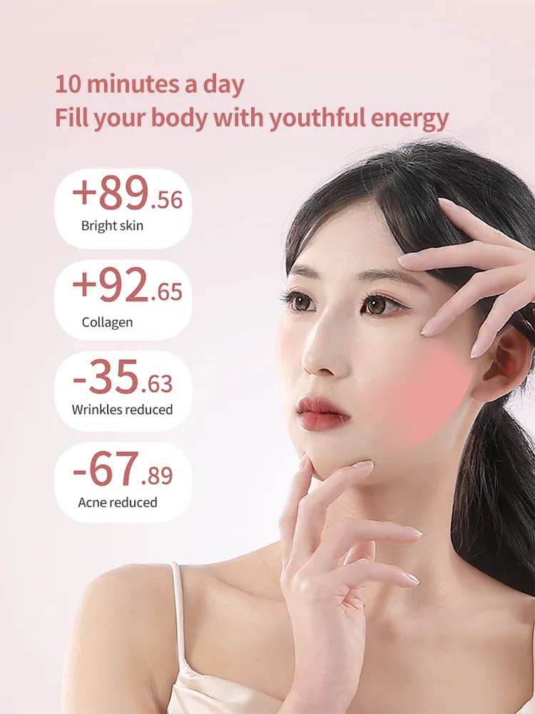 Skin Rejuvenation Red Light Therapy LED Face Mask — Professional-Grade detail 3