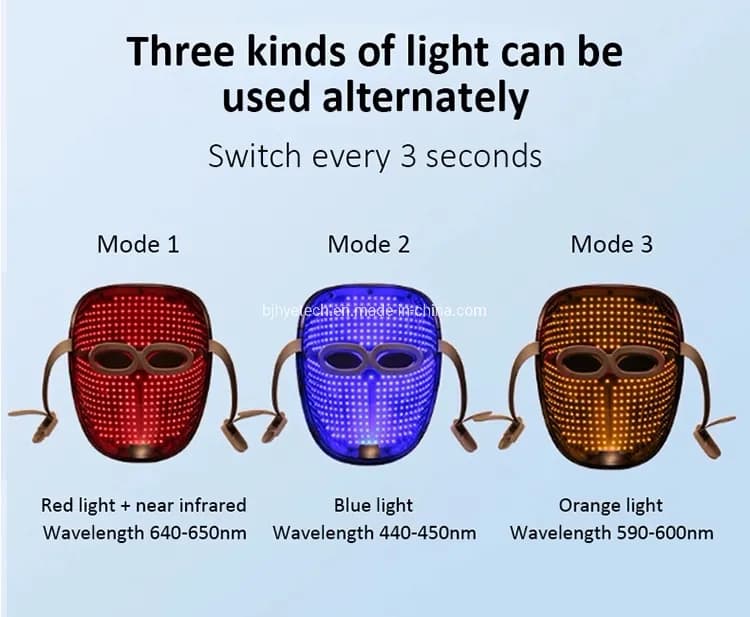 Acne Treatment Red Light Therapy LED Face Mask — Near-Infrared 830nm detail 5
