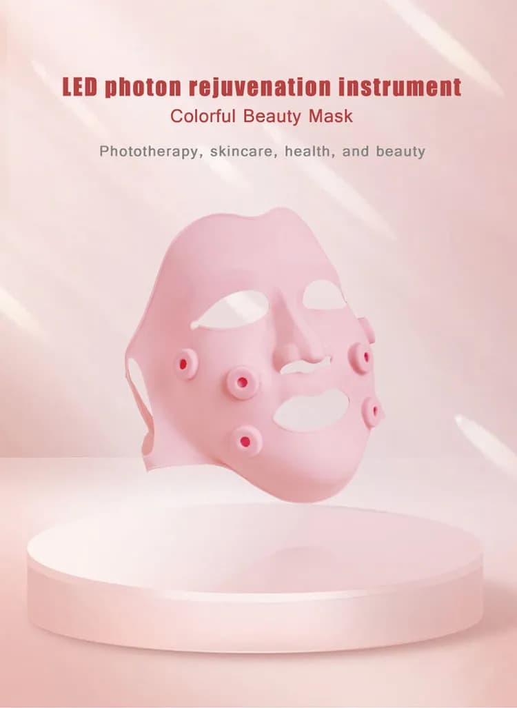 Anti-Wrinkle Red Light Therapy LED Face Mask — Product Edition detail 1