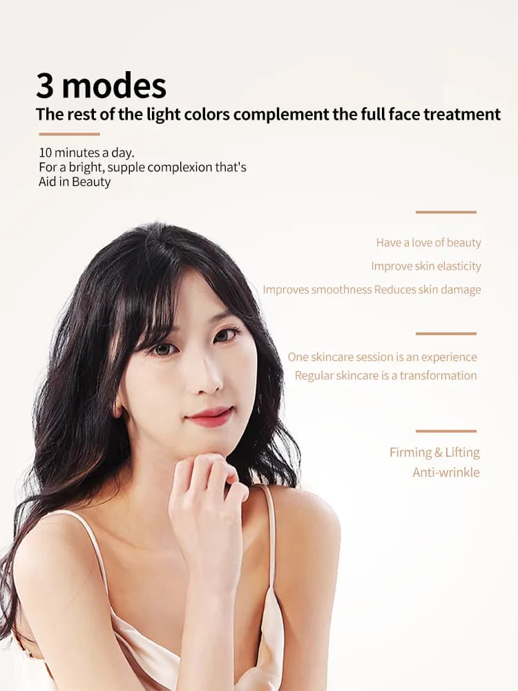 Skin Rejuvenation Red Light Therapy LED Face Mask — Professional-Grade detail 2