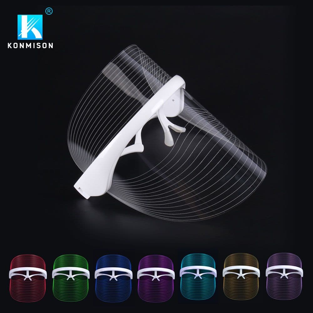 LUMIARA Select Transparent 7 Colors Led Facial Mask Led Photon Therapy Light Face Machine