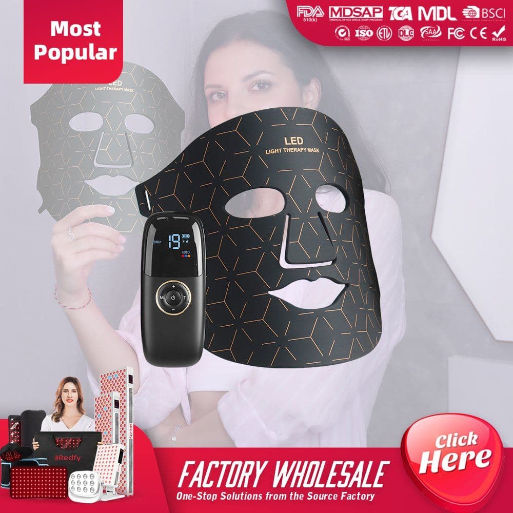 LUMIARA Select Redfy Best Price Professional Portable Beauty Device Face Skin Photon Red Light Therapy Led Pdt Facial Mask