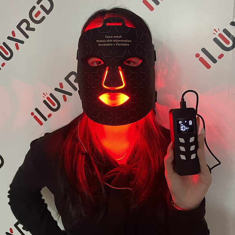LUMIARA Select 2025 New Design Infrared 850nm Led Facial Mask 660nm Led Face Light Therapy Mask