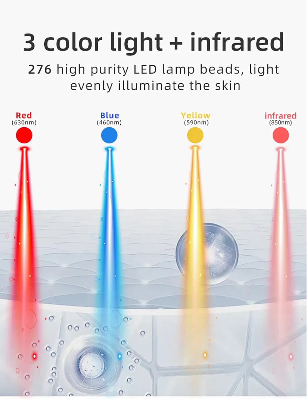 Acne Treatment Red Light Therapy LED Face Mask — Professional-Grade detail 5