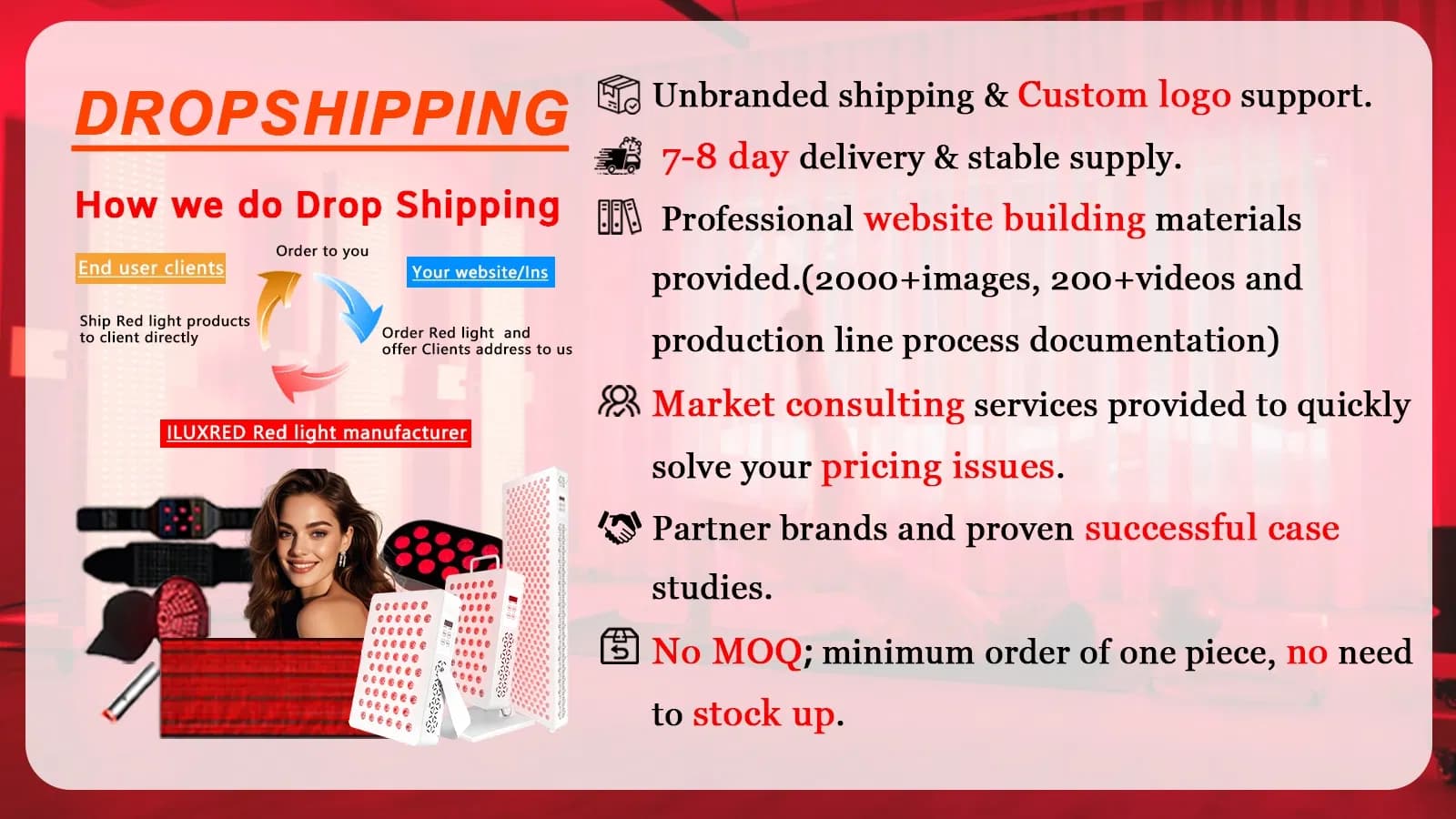 Acne Treatment Red Light Therapy LED Face Mask — Professional-Grade detail 1