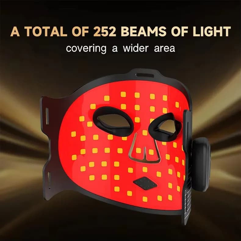 Anti-Wrinkle & Acne Red Light Therapy LED Face Mask detail 6