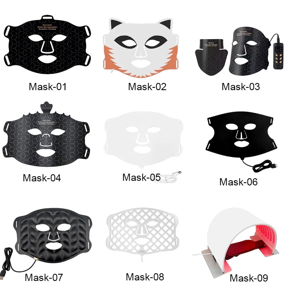 Acne Treatment Red Light Therapy LED Face Mask — Professional-Grade detail 2