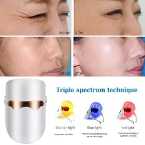Acne Care Red Light Therapy LED Face Mask — 57 LEDs
